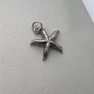 Sterling Silver Starfish Charm